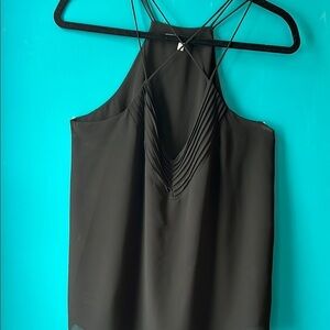 Naked Zebra Black Strappy Camisole